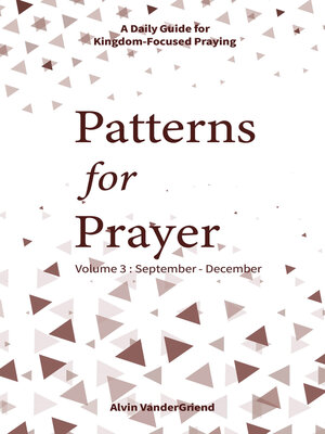 cover image of Patterns for Prayer Volume 3